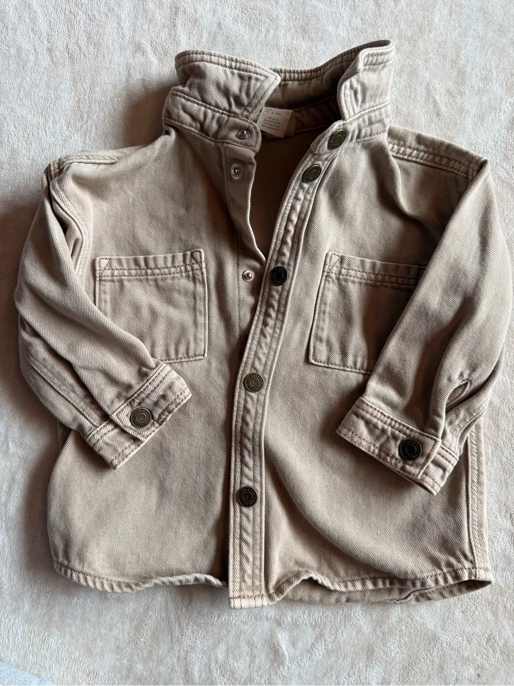 H&M Beige Kids Jean Jacket
